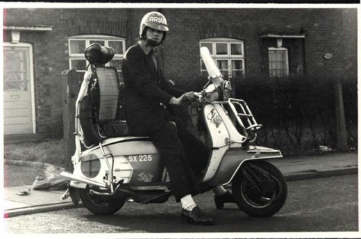 the scooterist (104)