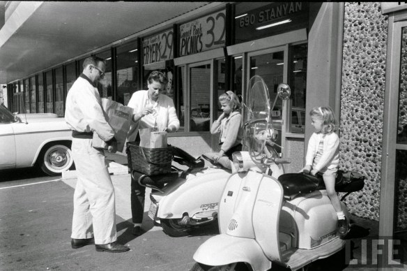 Motor Scooter Squabble in California, ca. 1960s (8)