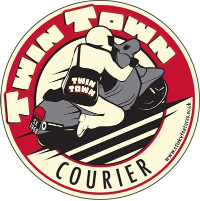 Twin Town Courier Logo